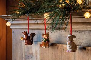 Villeroy & Boch Nostalgic Ornaments ozdoby Lesní zvířátka sada 3 kusy
