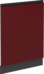 Čelní panel myčky Vicco R-Line Červená 60 cm bez pracovní desky, Model 54618