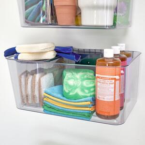 Vnitřní úložný box s víkem z recyklovaného plastu iD Wallspace – iDesign