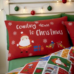Dětské povlečení na jednolůžko 135x200 cm Countdown to Christmas – Catherine Lansfield
