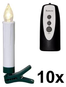 Eglo 410003 -SADA 10x LED Osvětlení na vánoční stromek 1xLED/0,06W/1xAA IP44 +DO EG410003