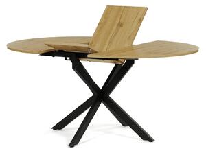 Vikio Jídelní stůl rozkládací 120-160x120 cm lamino dub AJZ175D