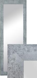 BD ART Nástěnné zrcadlo Dekorativní šatní zrcadlo Celoplošné zrcadlo 150x50cm Betonová barva