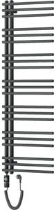 Mexen Neptun, elektrické topné těleso 1400 x 500 mm, 600 W, antracitová, W101-1400-500-2600-66
