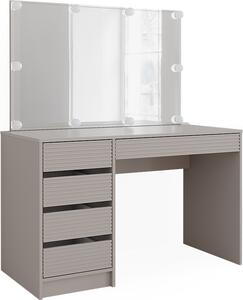 Toaletní stolek Vicco Sherry Kašmír 120 cm se zrcadlem a LED osvětlením, Model 51676