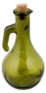 Zelená láhev na ocet z recyklovaného skla Ego Dekor Di Vino, 500 ml