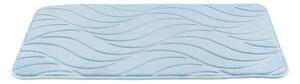 Světle modrá koupelnová předložka z paměťové pěny 50x80 cm Tropic – Wenko