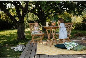 Dřevěné zahradní židle v přírodní barvě v sadě 2 ks Toledo – House Nordic