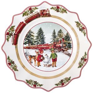 Villeroy&Boch Villeroy & Boch Annual Christmas Edition výroční talíř 2025, 24,4 × 24,4 × 3 cm