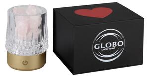 Globo 21044 - LED Stm. dot. nab. stolní lampa LIZZY LED/1W/5V 1200 mAh zlatá