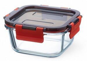 Simax 7606/L skleněná dóza s klik-klak víčkem, 0,5 l