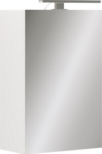 Koupelnová skříňka se zrcadlem Vicco Lavio Bílá 40 x 60 cm s osvětlením LED, Model 55334