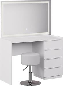 Toaletní stolek Vicco Viktoria Bílá 110 cm 3 díly, Model 59332