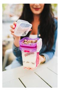 Dóza na jogurt s příborem 2 ks Push&Push – Vialli Design