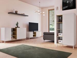 Sestava do obývacího pokoje Rutori I, Barva: kašmír / kašmír + dub cremona 5903211429866