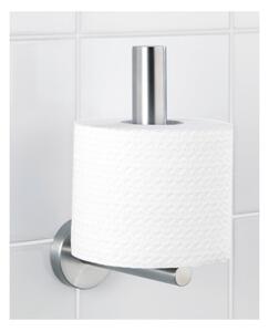Nástěnný držák na toaletní papír z nerezové oceli v matně stříbrné barvě Bosio – Wenko