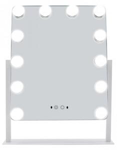 Holywood zrcadlo s LED žárovkami HZ1 velké bílé