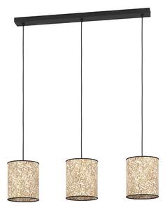 Eglo 43937 - Lustr na lanku BUTTERBURN 3xE27/25W/230V