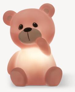 Atmosphera - LED Dětské noční světlo TEDDY LED/3xLR44 růžová