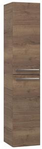 EBS Urban Vysoká skříňka 35x170cm L/P, dub halifax-madlo nerez 1 set