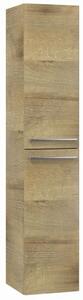 EBS Urban Vysoká skříňka 35x170cm L/P, dub riviera-madlo nerez URBANV35DRN 1 set