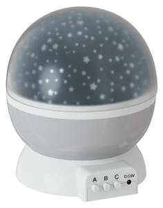 Atmosphera - LED Dětský projektor 3xAA šedá