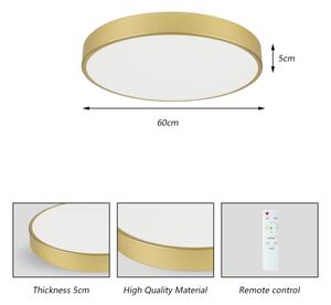 Brilagi - LED Stm. svítidlo POOL LED/60W/230V 3000-6000K pr. 60 cm zlatá + DO