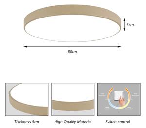 Brilagi-LED Stropní svítidlo POOL LED/100W/230V 3000/4000/6000K pr. 80 cm béžová