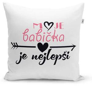 Sablio Polštář Moje babička je nejlepší: 40x40 cm