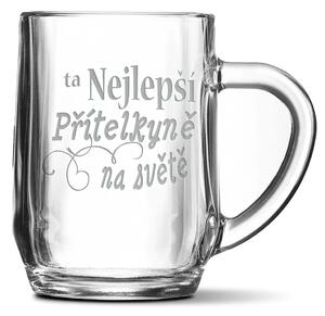 Sablio Půllitr Ta nejlepší přítelkyně na světě: 0,5 l