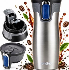 Termohrnek Contigo West Loop 2.0 stříbrný 470 ml