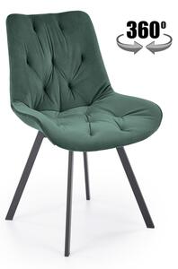 Halmar jídelní židle K519 + barevné provedení zelená
