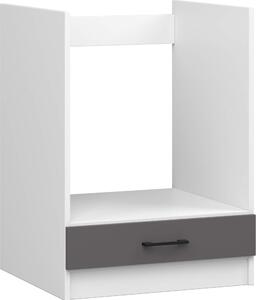 Akord Skříňka Oliwia s deskou v bílo-šedém provedení 55x60x85 cm