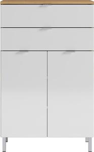 Bílá vysoká koupelnová skříňka 60x97 cm Mauresa - Germania