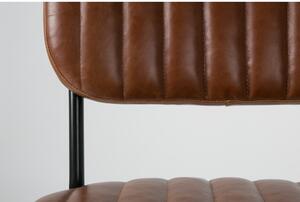 Koňakově hnědá jídelní židle Jake Worn – White Label