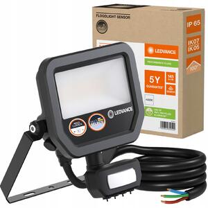 Svítidlo Ledvance Floodlight Sensor 17W 4000K neutrální 2400lm černé IP65