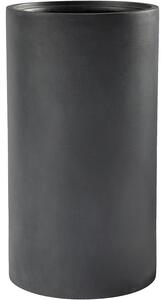 Obal Basic - Cylinder Dark šedá s vnitřní vložkou, průměr 30 cm