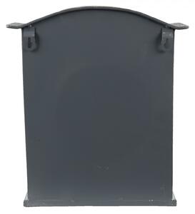 Poštovní schránka Mail světle šedá s patinou 26 x 31 cm (Clayre & Eef)