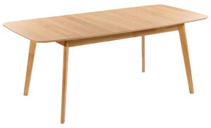 Rozkládací jídelní stůl MADOX Světlý dub 150/190 cm 90 cm