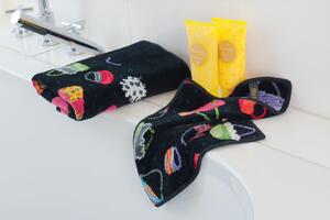 Feiler CRAZY BAGS ručník na obličej 30 x 30 cm schwarz