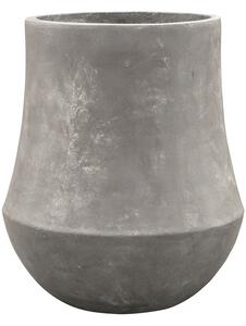 Obal Polystone Coated Plain - Darcy Raw šedá, průměr 47 cm