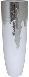 Obal Luxe Lite Glossy - Partner bílá-stříbrná, průměr 40 cm