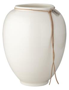 Keramická váza Ernst White Glazed 22 cm Ernst