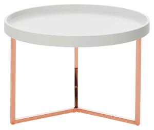 KONFERENČNÍ STOLEK, bílá, dřevo, kompozitní dřevo, 58,5/58,5/42 cm MID.YOU - Konferenční stolky, Online Only