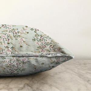 Zelený povlak na polštář s příměsí bavlny Minimalist Cushion Covers Bloom, 55 x 55 cm