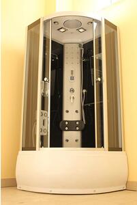 Hydromasážní box se saunou Bella 90 Sauna - BPS koupelny (90x90x215 cm)