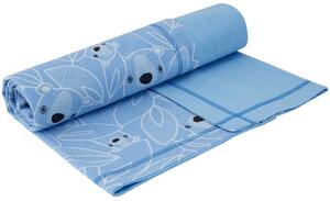 ESITO Letní dětská deka dvojitá bavlna Brumla - 75 x 100 cm / modrá