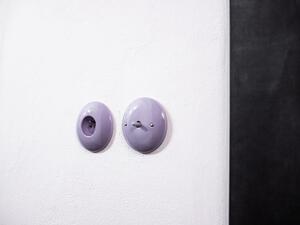Porcelánová úchytka - fialková - KOPRETINA Velikost: Mini