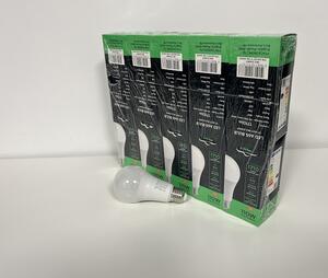 V-TAC LED žárovka E27 A65 17W, 8+2ks zdarma, Studená bílá 6000 - 6500K