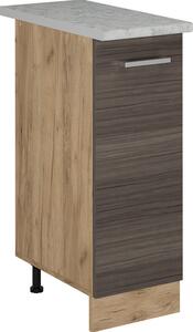 Lékárničková skříňka Vicco R-Line Ušlechtilá šedá 30 cm PD Mramor, Model 53627